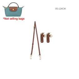 Genuine Leather Shoulder Strap Fit For Longchamp Mini Le Pliage Punch Free Crossbody Bag Strap Accessories