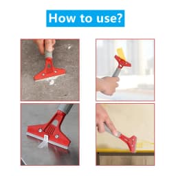 10pcs Replacement Scraper Blades Floor Tile Shovel Refined Remove Stains Ceramic Cleaning Paint Scraper Blades Razor Blades
