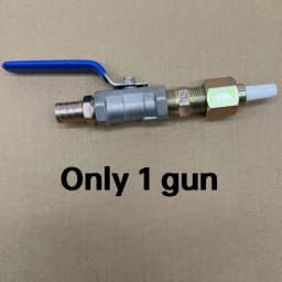 Valve Type Sand Blasting Gun Sandblast Nozzle for 5gallon Sandblast Tanks, Rust Cleaning Air Sandblasting Gun