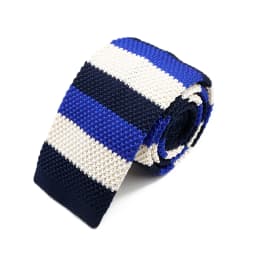 New 5.5cm Knitted Tie for Men and Women in Red Green Grey Striped Colorful Pattern Slim Fit Narrow Winter Tie Accessories Gift