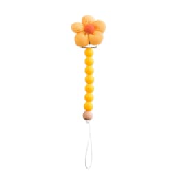 BPA Free Silicone Teether Food Grade Baby 0-12 Toys Teething Rattle Sensory Toys for Toddlers Silicone Hand Bell Soothing Toys