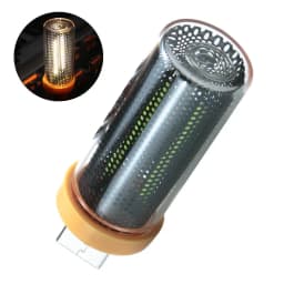 Touch LED Glass Bottle Night Light USB Desktop Atmosphere Light Color Changing Light For Bedroom Decoration
