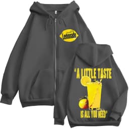Louis Tomlinson Lemonade A Little Taste Is All You Need New Album 2025 Zip Up Hoodies Men Women Fleece Fashion Jacket Sweatshirt