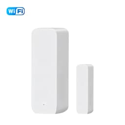 WiFi Zigbee3.0 2MQTT Smart Door Window Sensor, Tuya Security Alarm Detector, Open/Closed Monitor Works with Alexa Smart Life