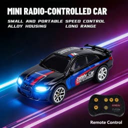 2026 Upgraded RC Car 1:64 Mini Alloy RC Drift Car Easy to Carry, 60mins Life. Exquisite Gift Box An Ideal Toy Gift for Children