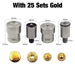 Snaps Buttons Dies Metal Buckle Installation Mould Rivets Eyelets Press Dies For Hand Press Fasteners Installation Tools Machine