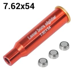 Red Dot Laser Bore Sight 12GA .223/5.56/.308/7.62/.30-06 Cartridge Boresight Brass Laser Bore Sighter Tactical Gun Accessories