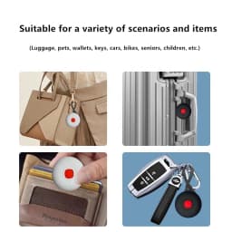 Smart Tag Air Tracker Bluetooth Search Locator Mini Air Tags Works With Find My Item Finders Device Global Positioning Anti Lost