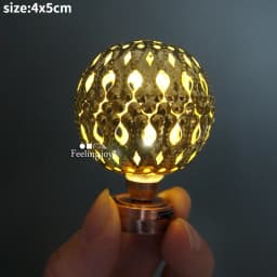1/6 1/12 Scale Dollhouse Retro European Style Mini LED Lamp Double-head Flower Ceiling Light Lamp Wall Light Decor Toy