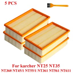 For Karcher NT25, NT35, NT361, NT45, NT55, NT611 HEPA Filter Substitute Parts Vacuum Cleaner Accessories Washable Hepa Filter