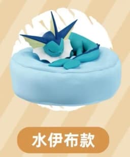 Hot Sale Pkm Eevee Sleeping Position Series Blind Box Sylveon Umbreon Flareon Jolteon Anime Desktop Decoration Model Toy Gift