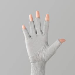 Ladies Summer Thin Fingerless Half-finger Riding Driving Non-slip Touch Screen Anti-ultraviolet Sunscreen Gloves Women