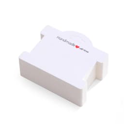 20sets 9.7x8cm Paper Bracelets Display Holders With Self Adhesive Bags Necklace Cards Organizers Cardboard For Jewelry Packaging