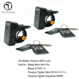 Official Teverun NFC Lock Suit for All Blade Scooter Blade Mini Pro/GT/GT+ II Fighter Mini/10/10+/11/11+/Supreme/7260R Part