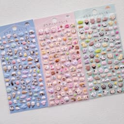 3 pcs/6 pcs Fun Mini Animals Cartoon 3D Puffy Stickers Scrapbooking DIY Journal Stationery Sticker Cute Deco School Supplies