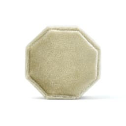 Velvet Ring Box Round Octagonal Ring Box Manufacturers Wholesale Box Proposal Three Rings Box Can Print Logo