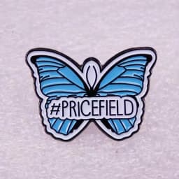 Life is Strange Pin Popular Game Badge Blue Butterfly Brooch Shirt Sweater Coat Backpack Pin Fashion Jewelry Accessories