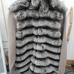 Casual Faux Fur Patchwork Women Jacket Elegant Design Sense Long Sleeves Female Coat 2025 Autumn Winter Fashion Lady Streetwear