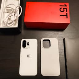 OnePlus 15T Unlocked Network Snapdragon 8 Elite Gen 5 Screen 6.32 Inch AMOLED 165HZ Battery 7500mAh 100W Supercharge 50MP OIS