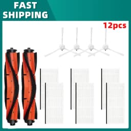 Compatible for Xiaomi Lydsto R1 /R1A /R1 Pro /S1 /L1 Parts Main Side Brush Hepa Filter Mop Pad Dust Bag Replacement Parts