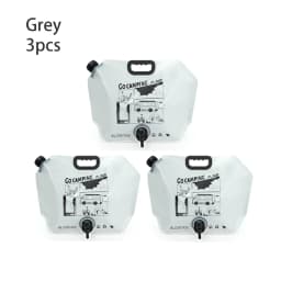 BISINNA Outdoor Mini Folding Water Bag Camping 8L Large Capacity Portable Water Bag Thickened Soft Food Grade Water Storage Bag