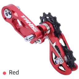 TANKE MTB Dirt Jump Single Speed Mountain Bike Chain Tensioner XC DJ AM DH Chain Guide Bicycle Accessories CNC Machining Pulley