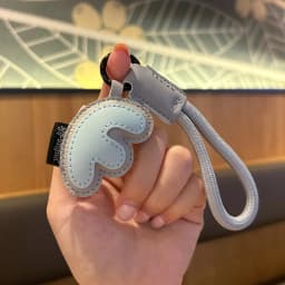 Mixed Color Pu Leather Letter Key Chains A-Z Initial Alphabet Pendant Wristband Key Ring Bag Tag Ornaments Christmas Party Gifts
