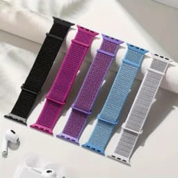 2026 Nylon Loop for Apple Watch Band 49mm 46mm 40mm 44mm 41mm 45mm 42mm Bracelet IWatch 12/11/10/9/8/7/6/5/4/SE/Ultra 4/3 Strap