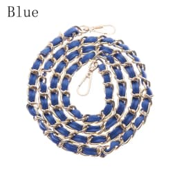 120cm Purse Chain Strap Crossbody Handbag Chains Replacement Leather Shoulder Bag Chain Straps DIY Women Girl Bag Part Accessory