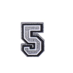 Number Shoe Charms for Crocs Accessories Decorations Silvery Pins Boy Girls Clogs Charms Women Kids Jeans Shoes Accessories
