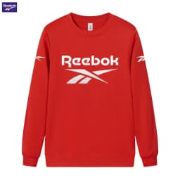 Reebok brand - Men's and Women's Trendy Casual Shirt - Round-neck Hoodie - Personalized Sport Shirt - Fashion Street Style Comfo