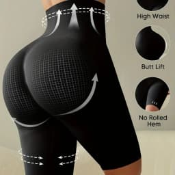 Women Seamless Butt Lifting Tummy Control Breathable Shapewear Postpartum Recovery Body Shaper Suspender Pants High Waist