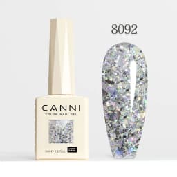 CANNI Cat Eye Gel Nail Polish and Glitter Gel 9ml HEMA TPO FREE High Gloss Quality Soak Off UV Gel Art Manicure Salon DIY Home