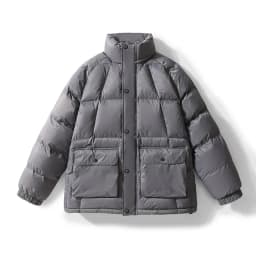 Men's Winter Casual Thick Warm Standing Collar Cotton Coat Youth Trendy Workwear Jacket