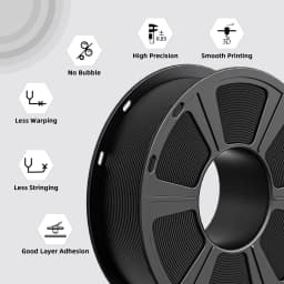Geeetech Matte Filament PLA 1.75mm 1kg Spool (2.2lbs), 3D Printer Material Polylactic Acid, Frosted Texture, Vacuum Packaging