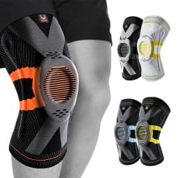 1PC Adjustable Knee Brace Open Patella Knee Support for Men Women Breathable Knee Wrap for Sports Running Fitness