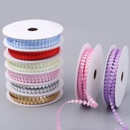 20yards/Roll 0.8 cm Wide Heart-Shaped Floral Pattern Gift Ribbon Suitable for Apparel Decoration Valentine's Day Packaging