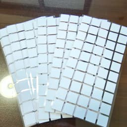 Water Sensitive Security Label Sticker Turn Red Once Got Wet and Never Fade for Device Damage Evidence Repair Warranty Void