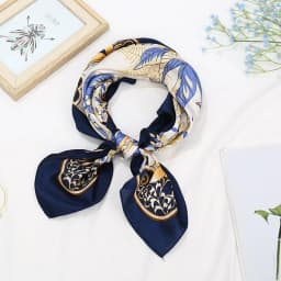 New Fashion Zebra Printed Square Scarf Soft Satin Thin Smooth Neck Scarf 70*70cm Vintage Style Sunscreen Headscarf For Women