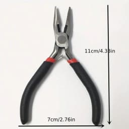4pcs/1pcs Jewelry Pliers Tool Kit Includes Needle Round Wire Cutter And Curved Nose Pliers For Jewelry Beading Repair Supplies