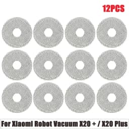 For Xiaomi Robot Vacuum X20 Plus Parts Main Side Brush Hepa Filter Mop Cloth Dust Bag Replacement Accessories