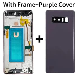 Note 8 Display Screen With Frame For Samsung Note8 N950F N950U N950W N950FD LCD Display Touch Screen Digitizer Assembly