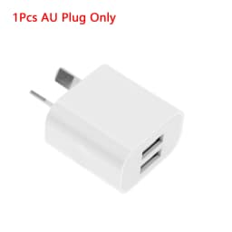 Dual USB Wall Charger,USB Power Adapter Plug, Double USB Wall Plug Adapter, 2-Port USB AU Plug 5V/2.1A Charger For Phone