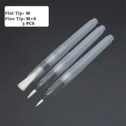Water Color Brush Pen Set, Refillable Watercolor Soft Paint Pens Watercolor Brush Oil Acrylic Painting Calligraphy Art Supplies