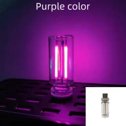 Halloween DecorAITHEA Led Glass Light Usb Night Light Bulb Touch Dimming Usb Night Light For Car Interior Bedroom Home Decor