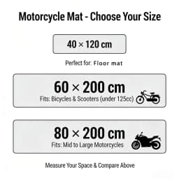 Motorcycle Display Carpet Suzuki Parking Mat Non Slip Garage Rug for Sports Racing Moto Electric Bike Entrance Home Decor