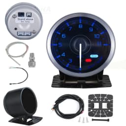 HA 60mm Auto Gauge Standalone Meter 7Color Def I Advance A1 Oil Pressure Turbo Boost EGT Exhaust Temp Tachometer Water Oil Temp