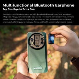OUKITEL WP200 Pro 5G 6.7'' Rugged Mobile Phone 72GB(24+48)+1TB Android 15 120Hz 108MP+32MP 8800mAh 45W Dual SIM AI NFC BT 5.3