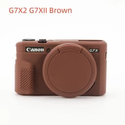 For SX740 HS Digital Camera Case Silicone Cover For Canon G7X Mark II III G7X2 G7X3 SX730 SX740HS Soft Protector Bag