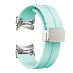 Quick Fit Magnetic Silicone Strap For Samsung Galaxy Watch 6 5 4 40mm 44mm 6 Classic 47 43mm 42 46mm 5Pro 45mm 20mm Sports Band